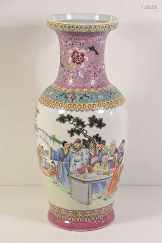 Vase chinois, République (H:45cm)