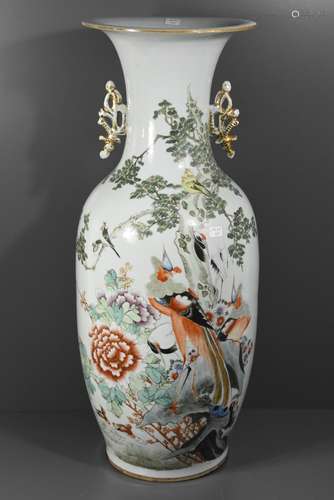 Vase chinois du 19ème (Ø 56.5cm)