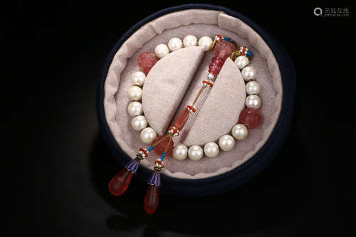 PEARL 18 BEADS HAND PIECE