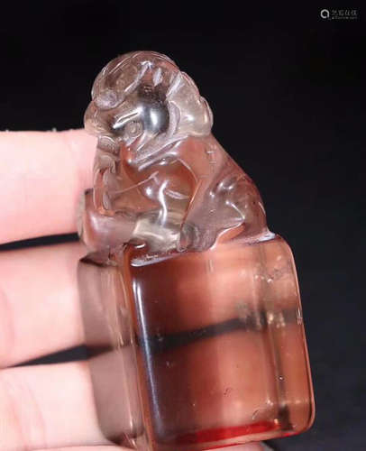 CRYSTAL AUSPICIOUS BEAST SEAL