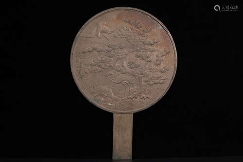 JAPANESE BRONZE MIRROR