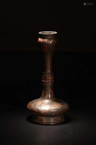 A BRONZE VASE