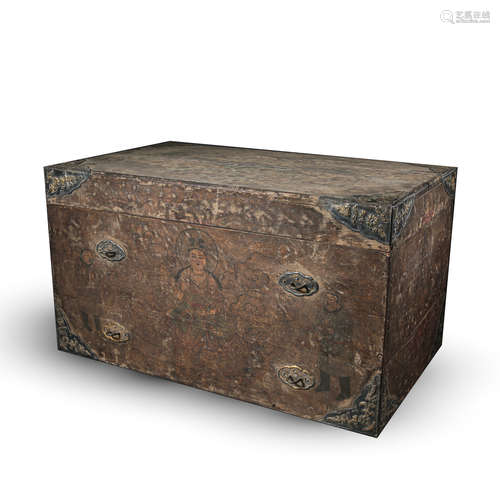 CHINESE CYPRESS LUGGAGE BOX