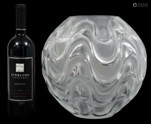 Lalique Vase 'Vibration Collection'