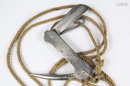 Barlow Shackler Sailor's Knife, with the original lanyard