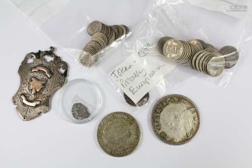 A Quantity of Silver and Other Coins