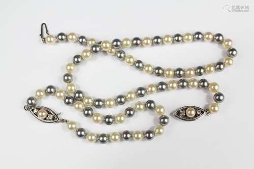 Majorcan Pearl Bracelet and Necklace Set