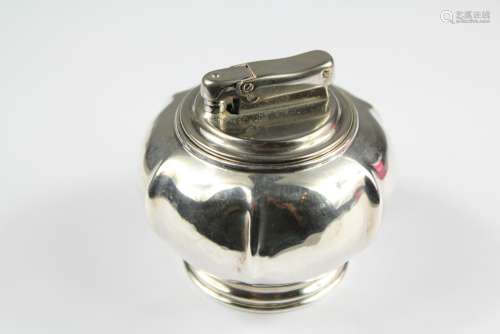 A Colibri Silver Table Lighter, Birmingham hallmark dd 1967