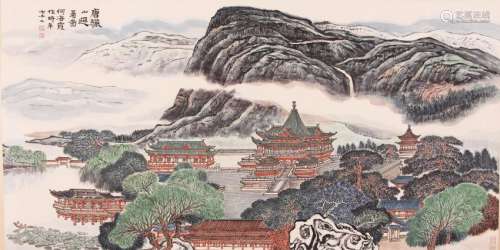 A CHINESE PAINTING, AFTER HE HAI XIA (1908-1998), INK
