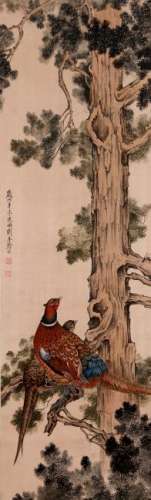 A CHINESE PAINTING, AFTER LIU KUI LING (1885-1967), INK