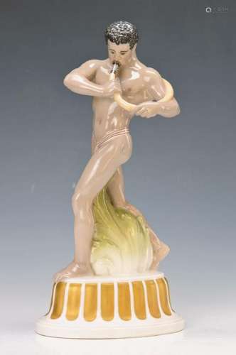 figurine, KPM Berlin, around 1913, designed by Adolph