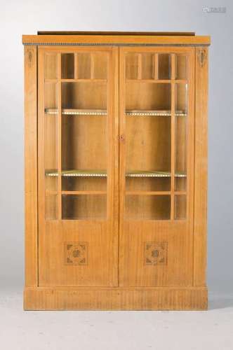 showcase, probably Munich, around 1905-08, hardwood