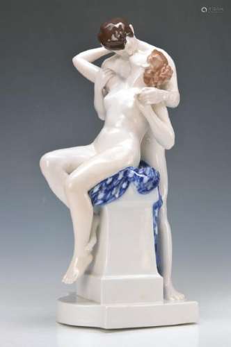 Large porcelain figure, Rosenthal, Selb, around 1920