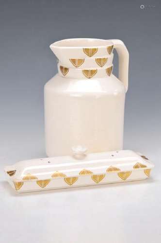 carafe and lid box, Villeroy & Boch, Olbrich, around