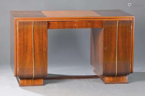 writing cabinet, France, 1930s, palisander veneer