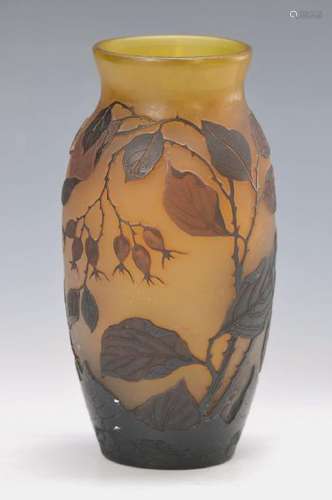 vase, Arsall, Vereinigte Lausitzer Glaswerke, 1918-1929