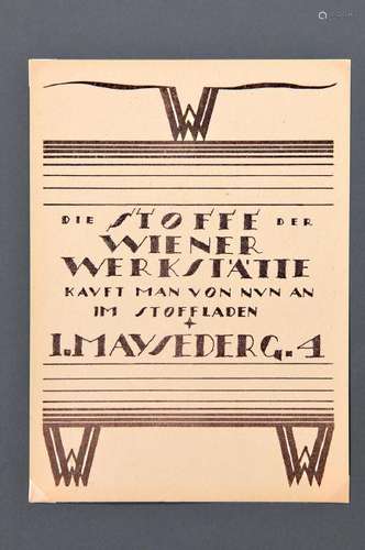 two printed papers of the Vienna workshop, around