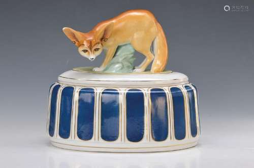 Large lid box, Art Nouveau, around 1910/15