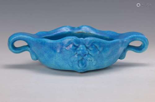 bowl, Edmond Lachenal, around 1910-20, ceramic