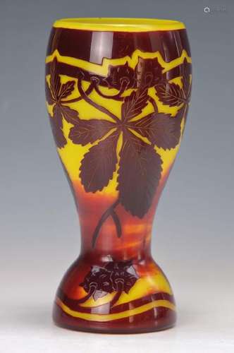 vase, Oranienhütte Seitenberg Silesia, around 1920