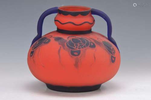 double handle vase, Richard (Lötz) for Richard