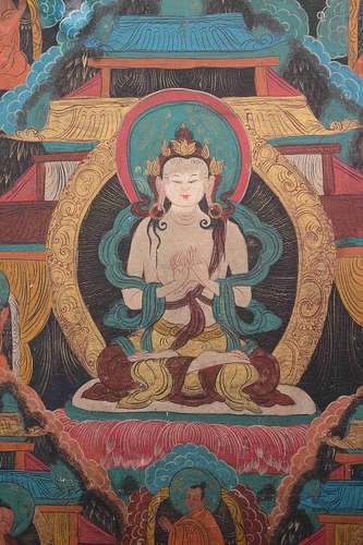 Tibetan Hand Painted Thangka