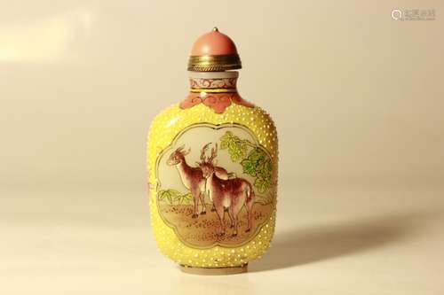 Chinese Glass Snuff Bottle