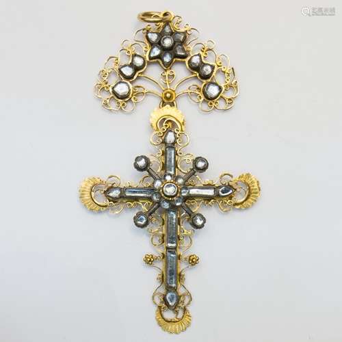 Gold Victorian Cross