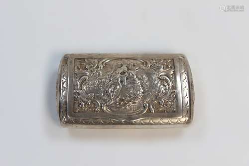 Dutch Silver Tobacco Box