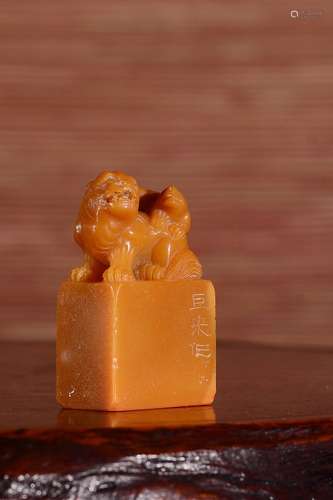 Chinese Tianhuang Soapstone Seal