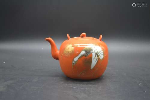 Chinese Porcelain Teapot, 