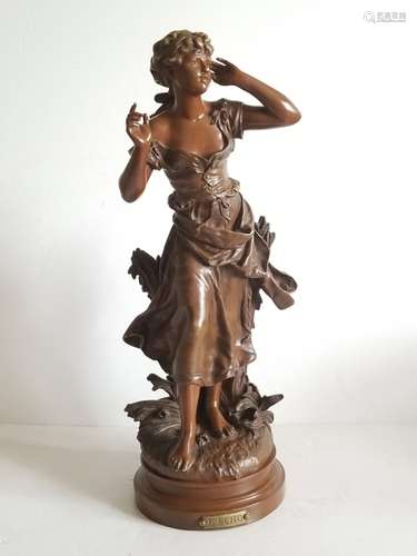 19C French Bronze Gustav Moreau ( 1826 - 1898 )