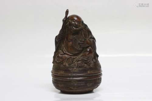 Chinese Bamboo Carved Figural