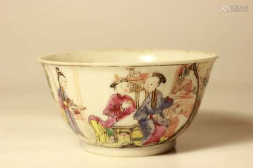 18th. Chinese Famille Rose Porcelain Cup