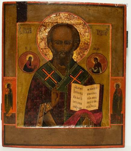 Russian Icon: SAINT NICHOLAS