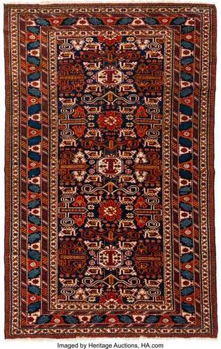 57223: A Caucasian Kuba Herat Perepedil Carpet, North E