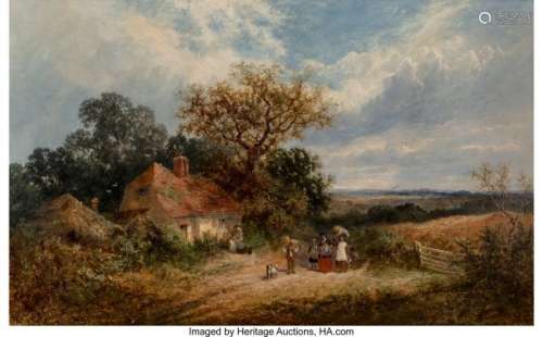 57047: James Edwin Meadows (British, 1828-1888) Landsca