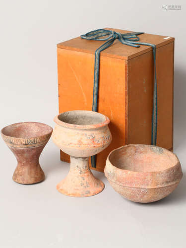 戰國時期陶器三件