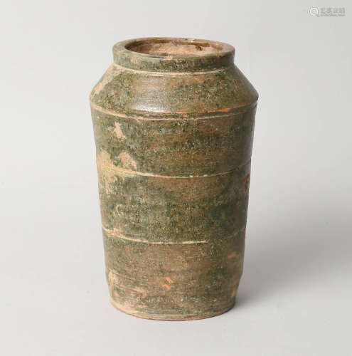 漢代綠釉罐