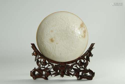 Song Dynasity, Ding Yao Carved Plate