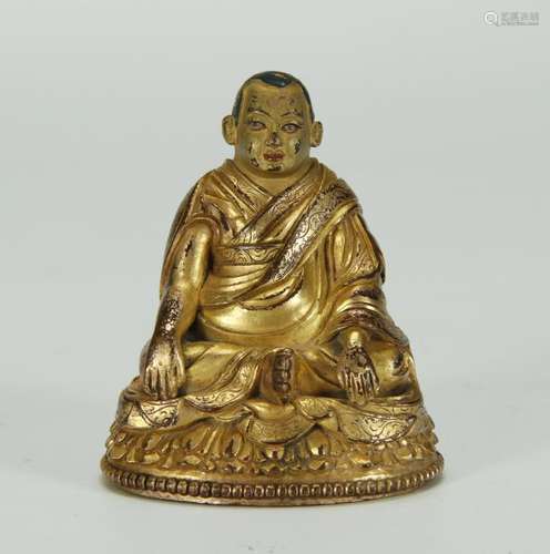 Gilt Bronze Buddha