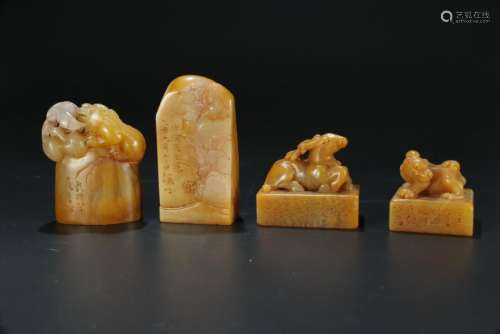 A Group of Tian Huang Seal