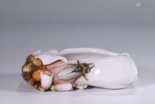 Bionic Porcelain Flower Shape Water Pot
