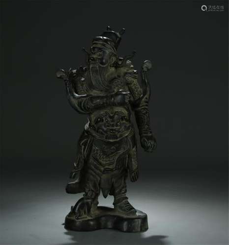 Bronze Kwan Gong Statue