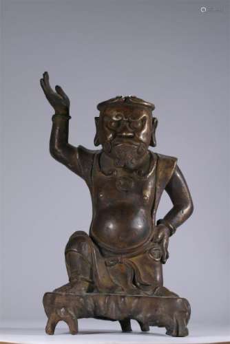 Bronze Â¡Â§ Figure of A Barbarian