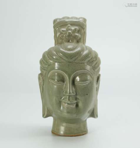 Celadon Buddha Head