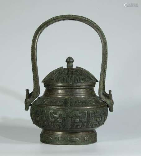 Bronze Tea Pot