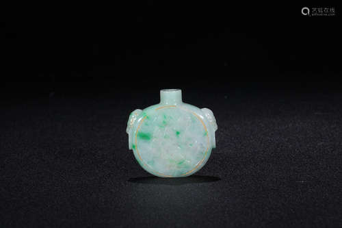 JADEITE SNUFF BOTTLE