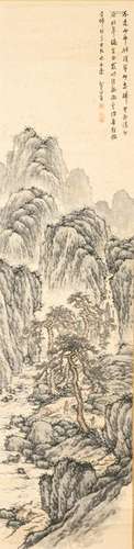 Chinese Antique Painting Mountain