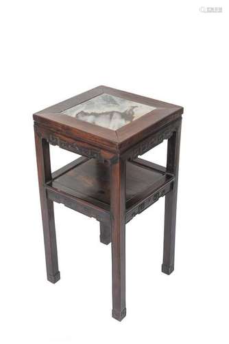 19th Chinese Antique Rosewood Incense Burner Stand